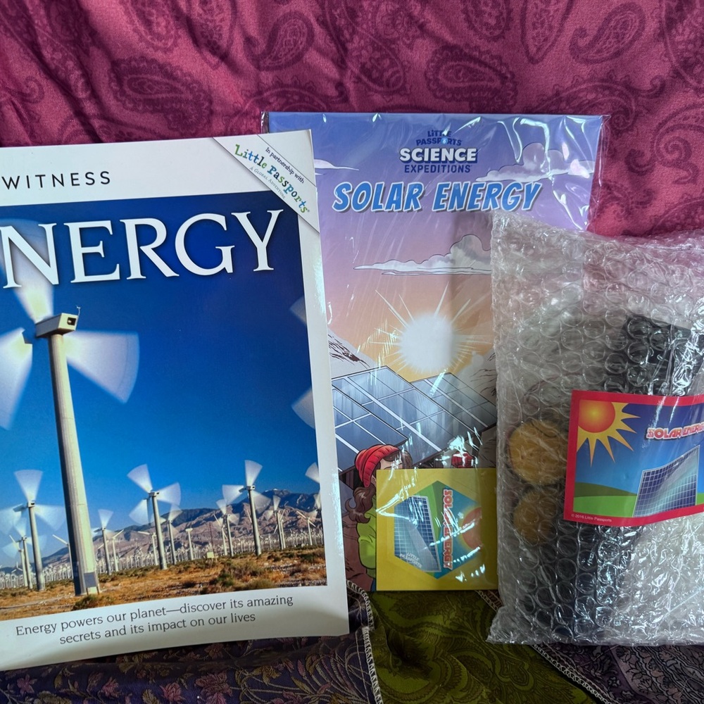 Little Passports -Solar Energy Book & Educational Kit- buy more and save